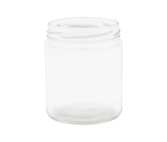Glass Straight Sided Jars