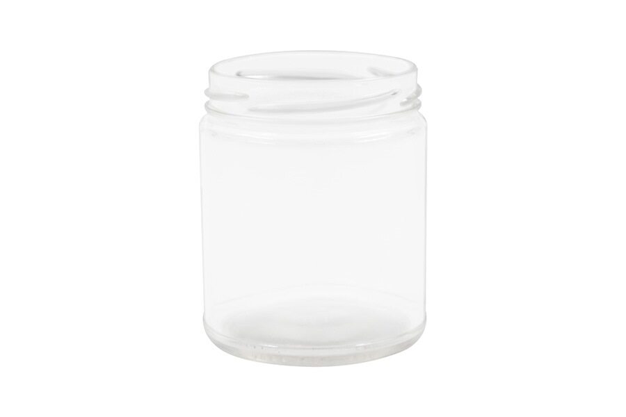 Glass Straight Sided Jars