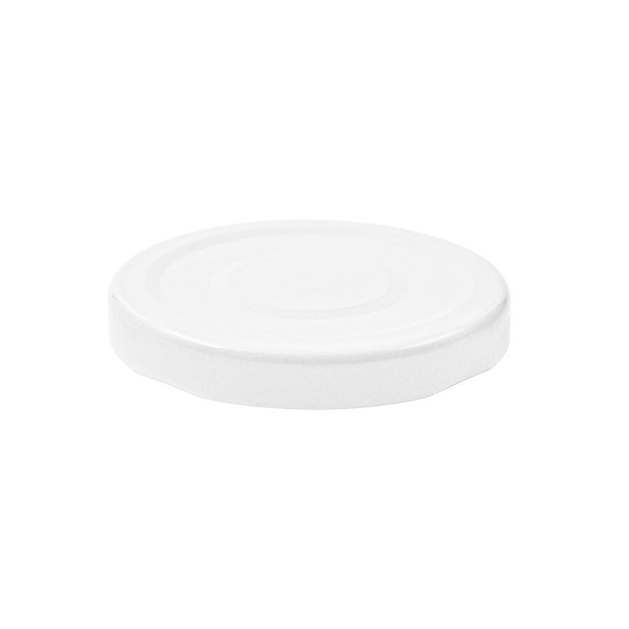 33319268-63TW-White-METAL-Closure-LUG-Button-Top -No-Print-PLASTISOL-LINER