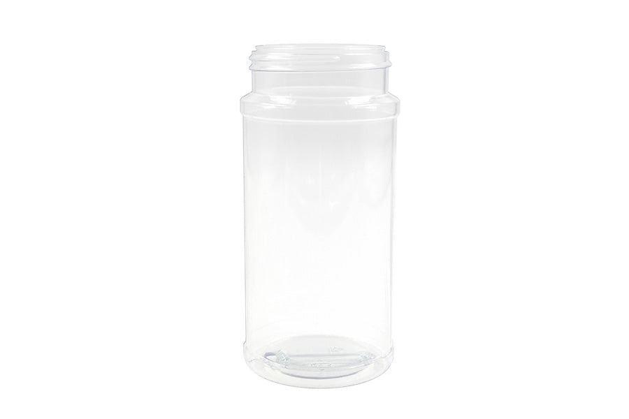 16 oz Clear PVC Round Spice Jar 63-485