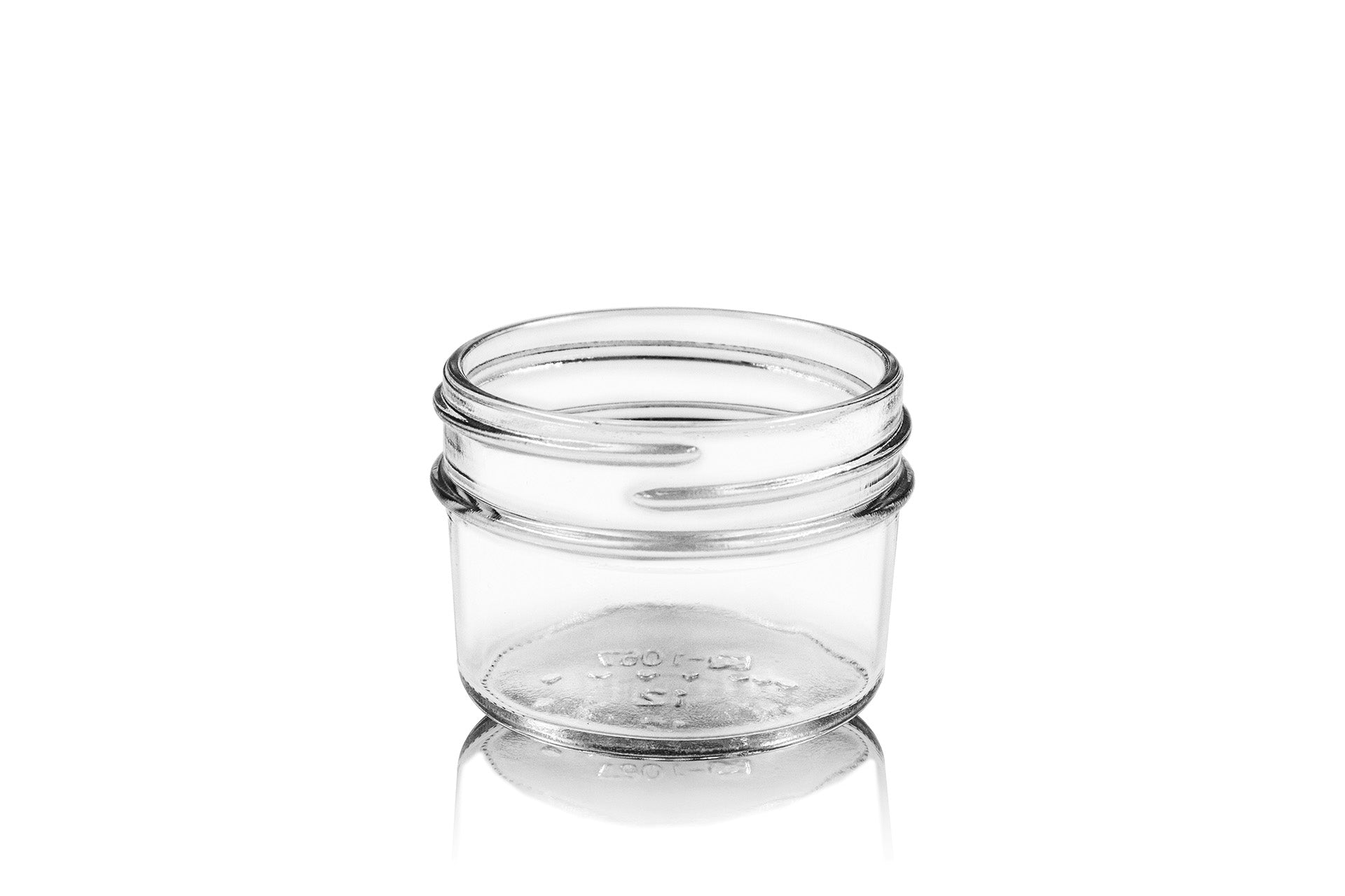 4 oz Clear Glass Round Jelly Jar 70-450