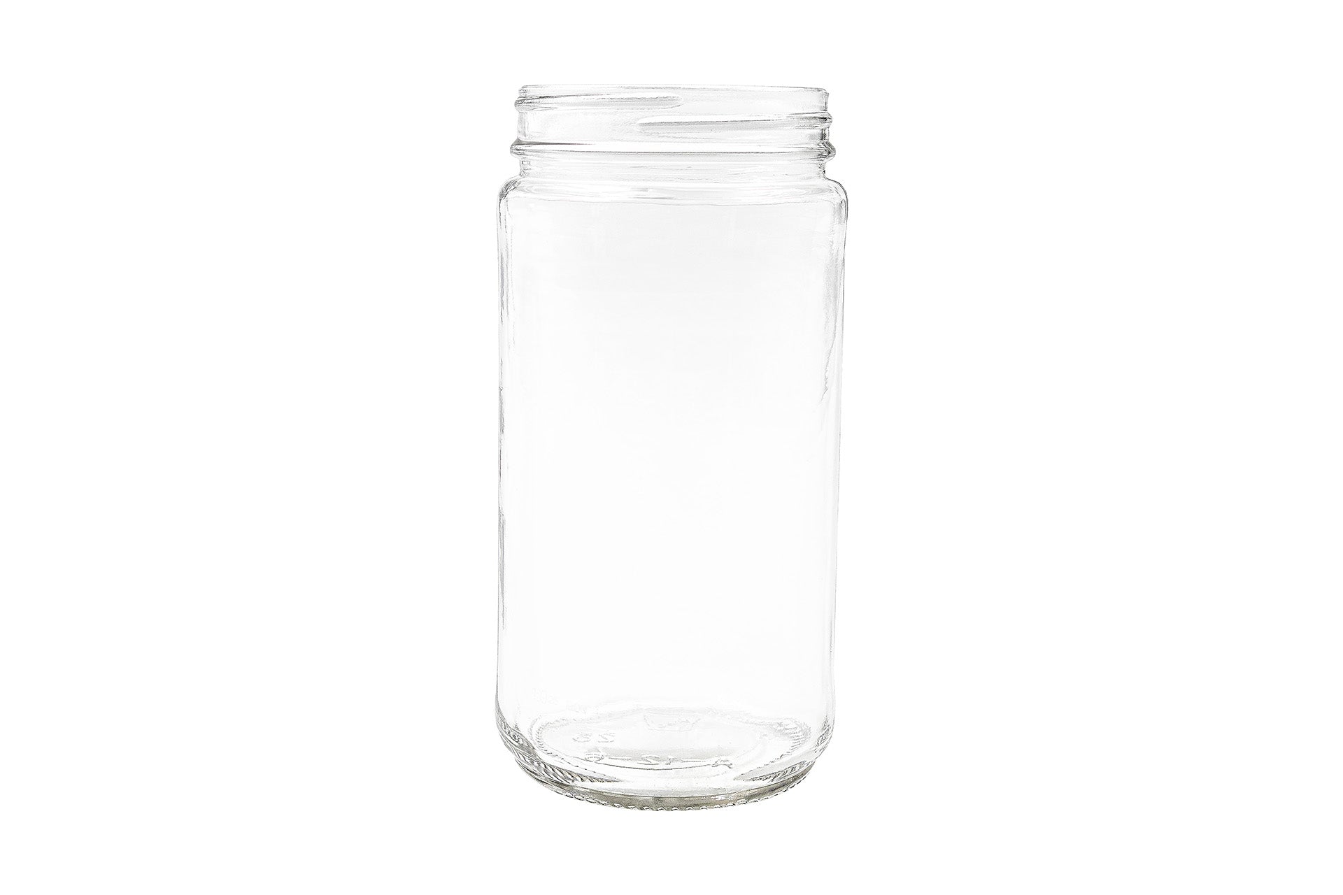12 oz Clear Glass Round Paragon Jar 63-2030