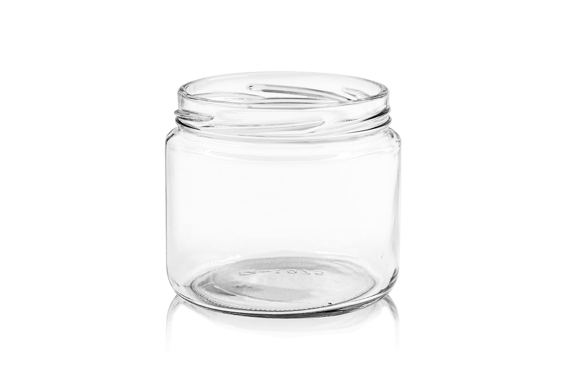 12 oz Clear Glass Salsa Jar 82-2040