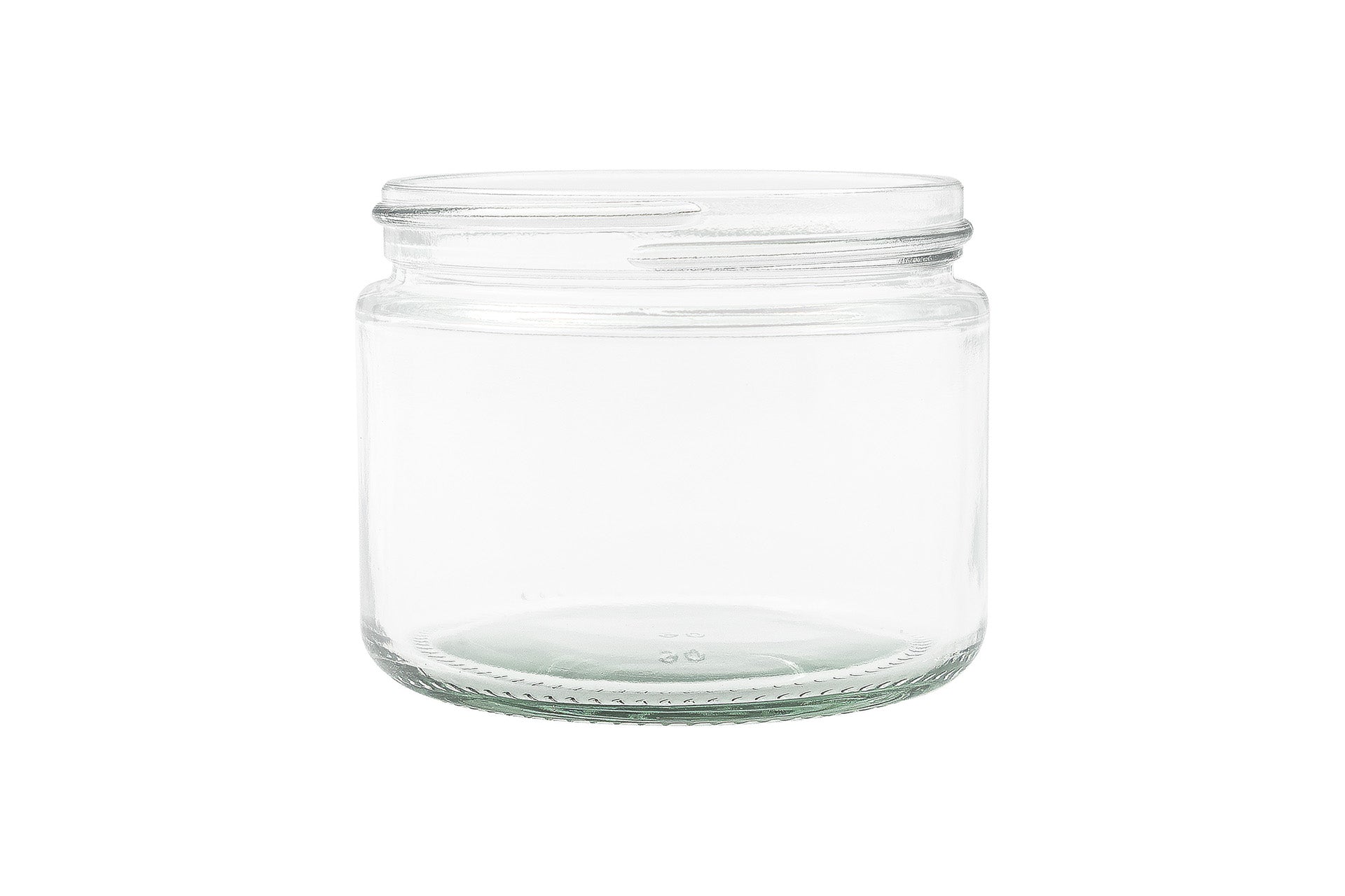 250ml Clear Glass Straight Sided Round Jar 83-400