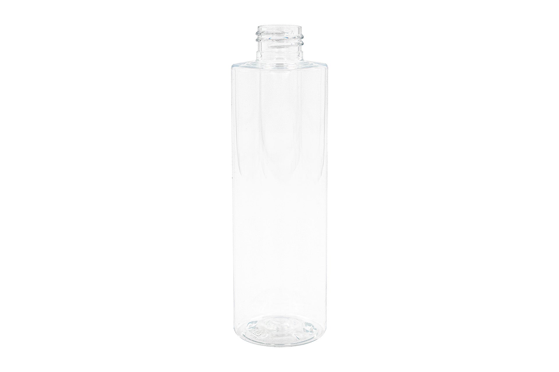 8 oz Clear PET Cylinder Bottle 24-410