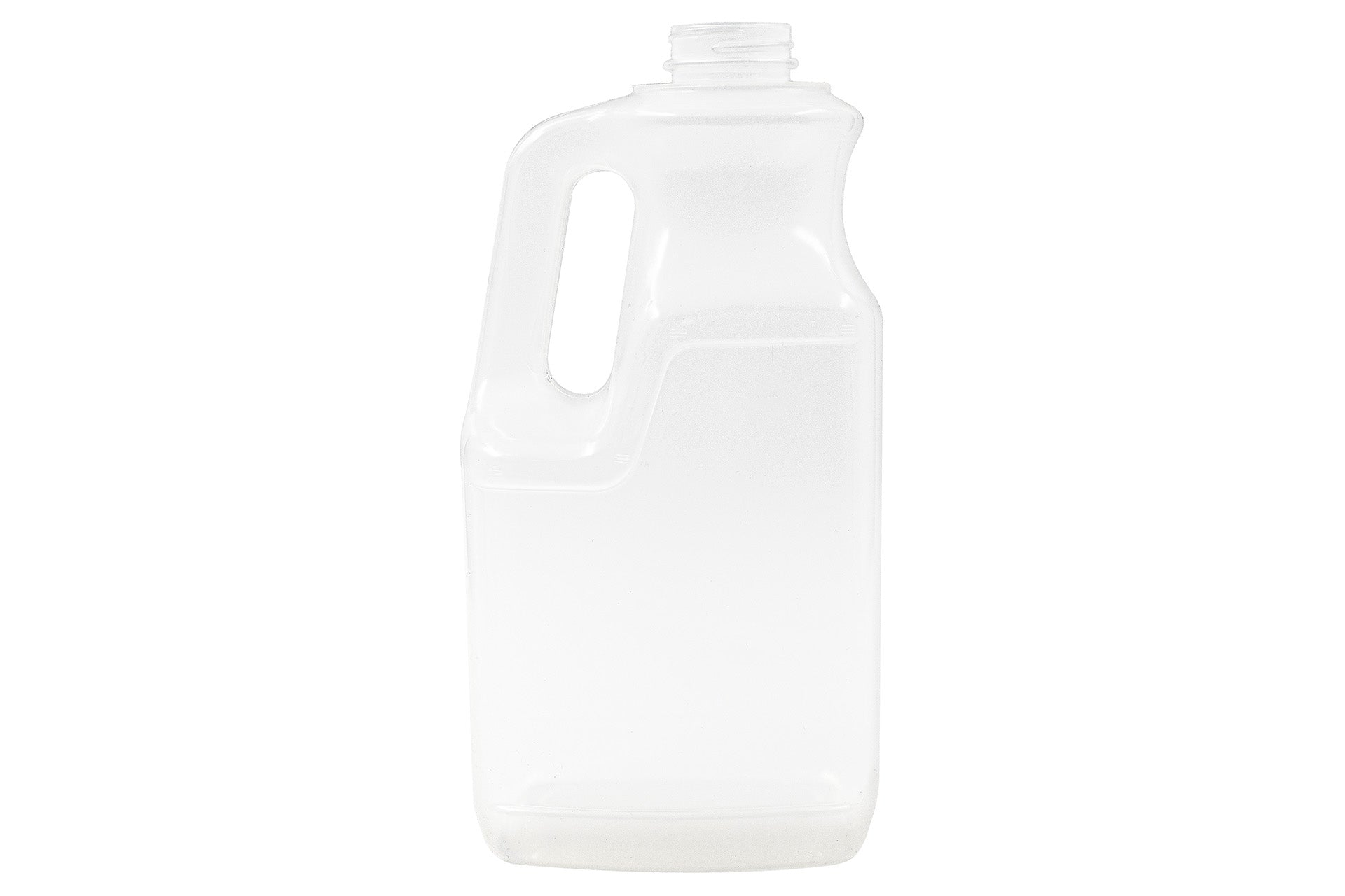 64 oz Natural PP Rectangle Handled Jug Bottle 38-400