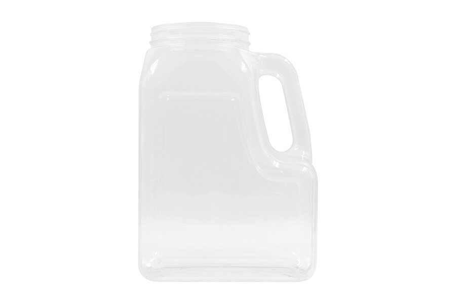 160 oz Clear PVC Handle Oblong 110-400