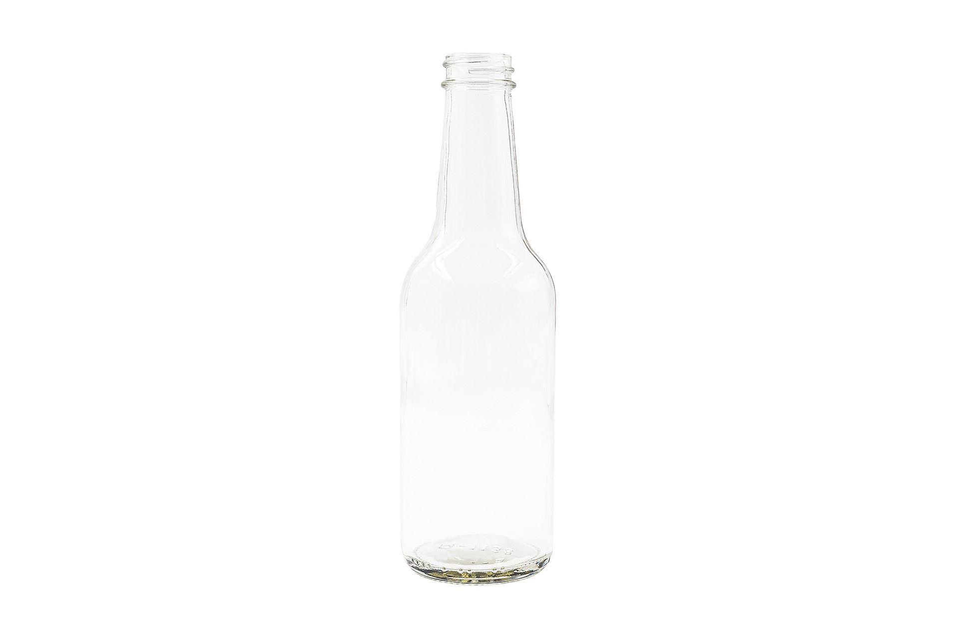 10oz Clear Glass Woozy Bottle 28-414