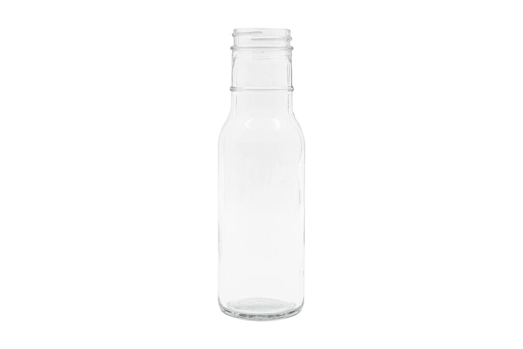 8oz Glass Ring Neck Bottle 38-400 neck finish