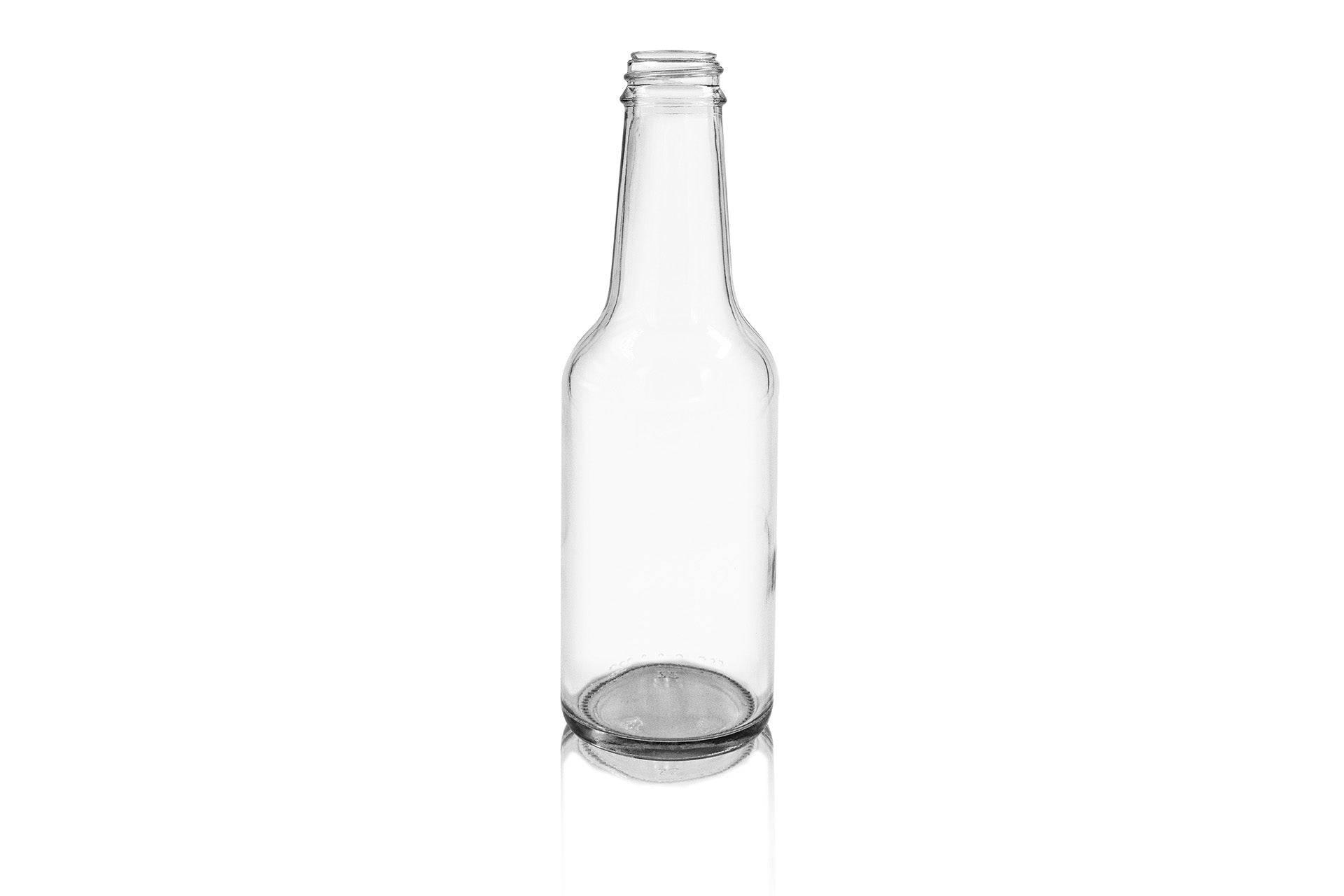 10 oz Standard Flint Glass Round WOOZY (TALL CARTON) Bottle 28-490 (12)