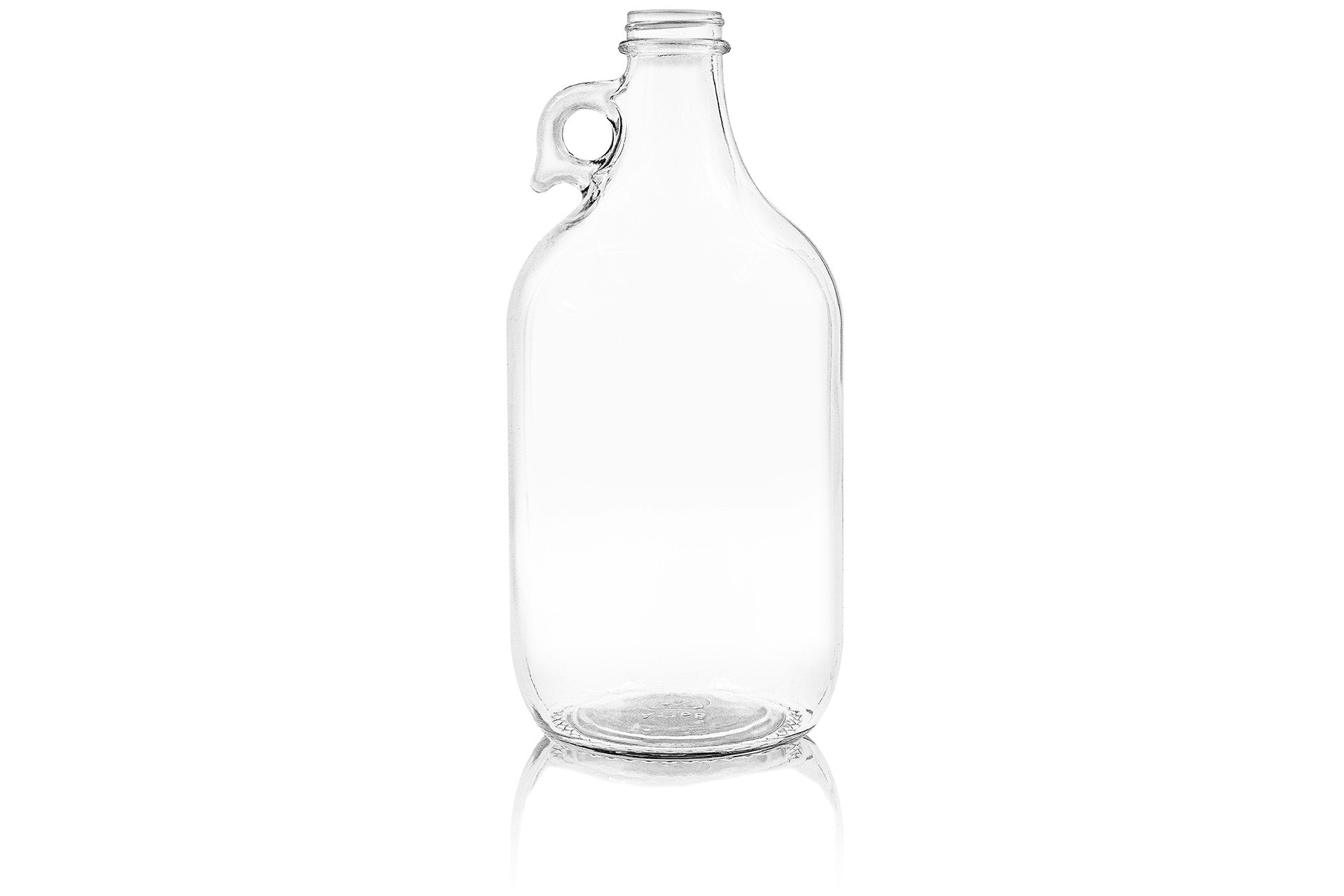 64 oz Clear Glass Round Jug Bottle 38-400